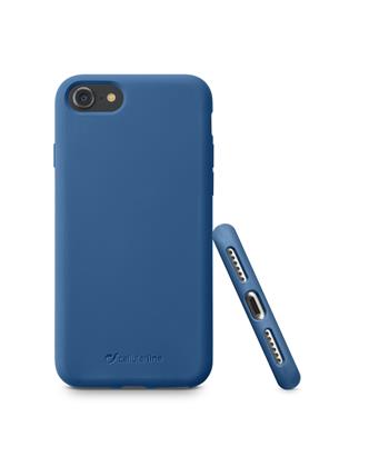 Ochranný silikonový kryt Cellularline Sensation pro Apple iPhone 7/8/SE (2020/2022), modrý