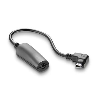 Interphone adapter with 3.5 mm jack connector and built-in microphone