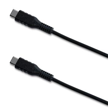 Datový a nabíjecí kabel CELLY s konektory USB-C, 1 m, černý