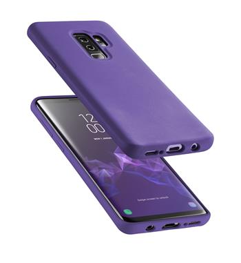 Ochranný silikonový kryt CellularLine SENSATION pro Samsung Galaxy S9 Plus, fialový
