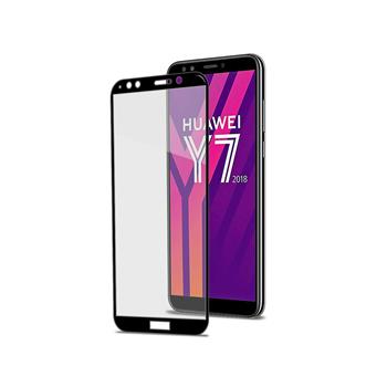 Crotective tempered glass CELLY Full Glass for Huawei Y7 (2018), black