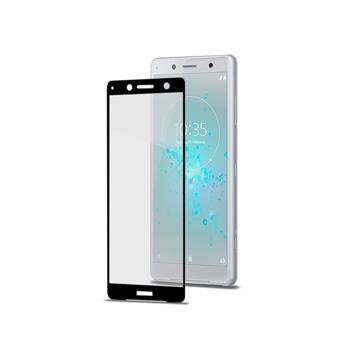 Protective hardened glass CELLY Full Glass for Sony Xperia XZ2 Compact, black