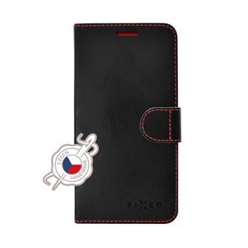 Pouzdro typu kniha FIXED FIT pro Xiaomi Redmi 6, černé
