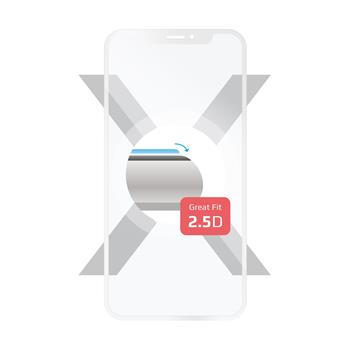 Ochranné tvrzené sklo FIXED Full-Cover pro Xiaomi Redmi 6A, přes celý displej, bílé, 0.33 mm