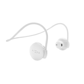 Stereo Bluetooth sluchátka FIXED Voyage, A2DP, bílá,rozbaleno