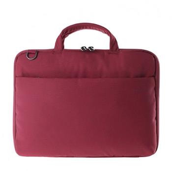 Tucano DARKOLOR bag with reinforced back for laptops up to 14 " red