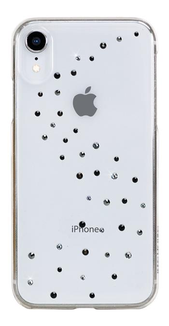 ffice Cover Bling My Thing Milky Way Starry Night for Apple iPhone XR, Swarovski® Crystals, Transparent