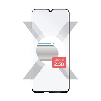 Ochranné tvrzené sklo FIXED Full-Cover pro Huawei P Smart (2019), přes celý displej, černé, 0.33 mm