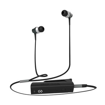 Bluetooth adaptér CELLY BT DONGLE se sluchátky, 3,5 mm jack, černá,rozbaleno