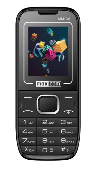 Mobilní telefon Maxcom MM135, modrý