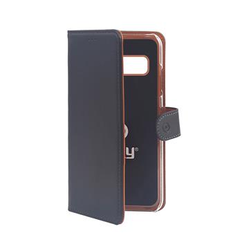 CELLY Wally bookcase for Samsung Galaxy S10 +, PU leather, black