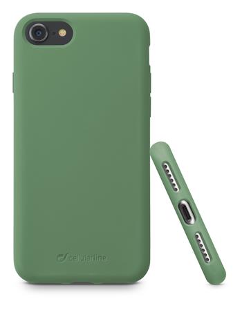Ochranný silikonový kryt Cellularline Sensation pro Apple iPhone 6/7/8/SE (2020), zelený