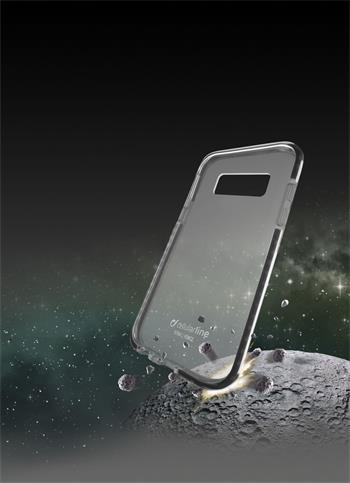 Ultra Schutzhülle Cellularline Tetra Force Shock-Twist für Samsung Galaxy S10, 2 Schutzstufen, transparent