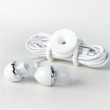 Cable organizer Cable Candy Tie, 3pcs, white