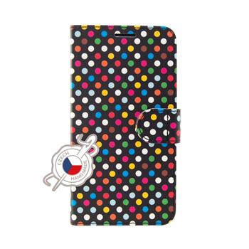 FIXED FIT for Samsung Galaxy A40, Rainbow Dots