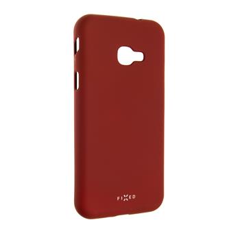 Zadní pogumovaný kryt FIXED Story pro Samsung Galaxy Xcover 4/4S, červený