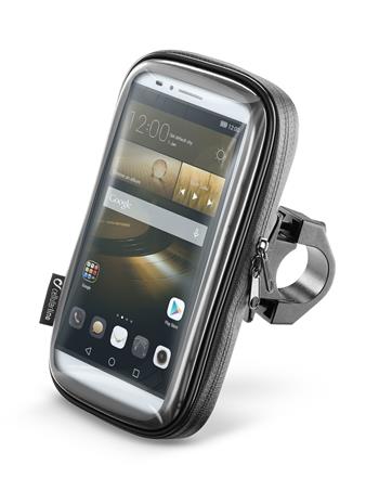 Interproof SMART case for phones up to 6.5 ", handlebar mount, black