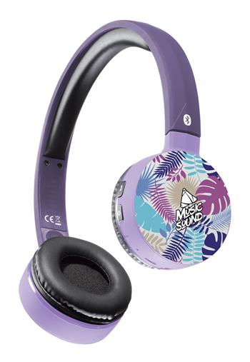 Bluetooth MUSIC SOUND Kopfhörer mit Kopfbügel und Mikrofon, Muster 1