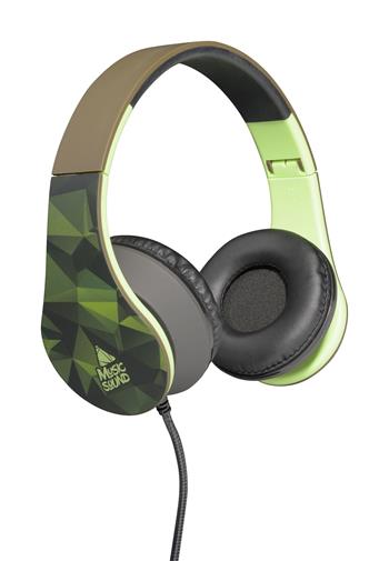 % 0MUSIC SOUND headphones with headband, collection 2019, pattern 4