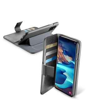 Pouzdro typu kniha CellularLine Book Agenda pro Samsung Galaxy A91, černé