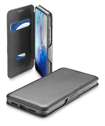 Cellularline Book Clutch für Samsung Galaxy S20, schwarz