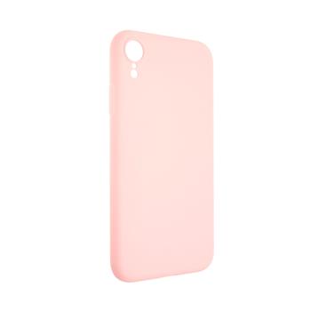 Zadní pogumovaný kryt FIXED Story pro Apple iPhone XR, růžový