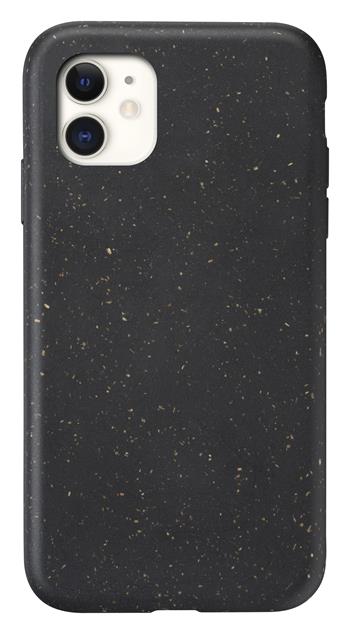 KCompostable eco cover Cellularline Become for Apple iPhone 11, black