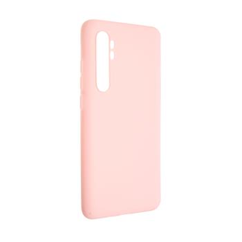 Zadný pogumovaný kryt FIXED Story pre Xiaomi Mi Note 10 Lite, ružový