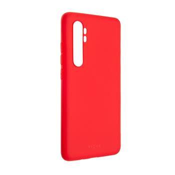 Zadní pogumovaný kryt FIXED Story pre Xiaomi Mi Note 10 Lite, červený