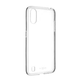 Ultratenké TPU gelové pouzdro FIXED Skin pro Samsung Galaxy A01, 0,6 mm, čiré