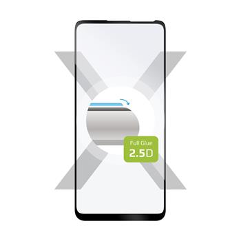 Ochranné tvrzené sklo FIXED Full-Cover pro Samsung Galaxy M11, lepení přes celý displej, černé