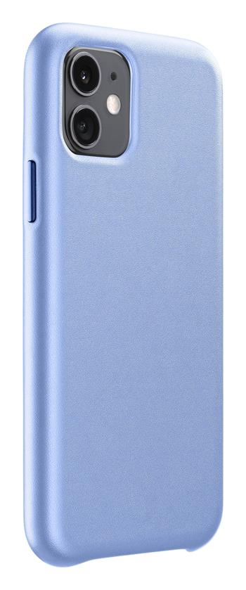 Ochranný kryt Cellularline Elite pro Apple iPhone 11, PU kůže, světle modrý