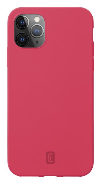 Ochranný silikonový kryt Cellularline Sensation pro Apple iPhone 12/12 Pro, coral red