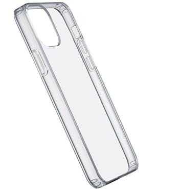 Back cover with protective frame Cellularline Clear Duo for iPhone 12 Pro Max, transparent
