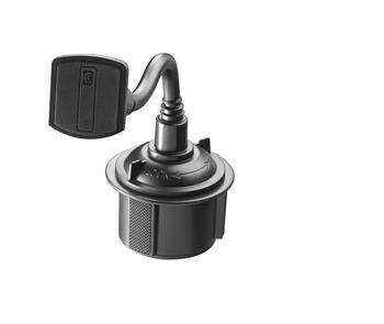 Magnetický držiak do auta Cellularline Touch Cup Holder na upevnenie do držiaka nápojov, čierny