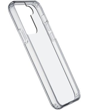 Zadní číry kryt s ochranným rámčekom CellularLine Clear Duo pre Samsung Galaxy S21 Plus, transparentná