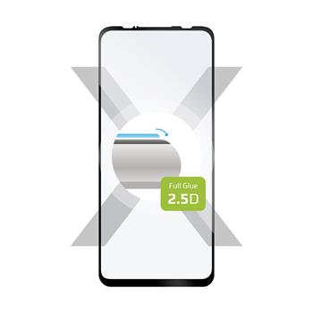 Ochranné tvrdené sklo FIXED Full-Cover pre Motorola Moto G 5G, lepenie celého displeja, čierne