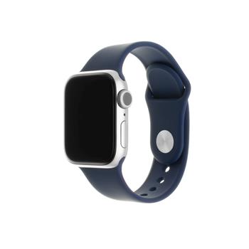 FIXED Silicon Strap Set für Apple Watch 42/44/45 mm, blau