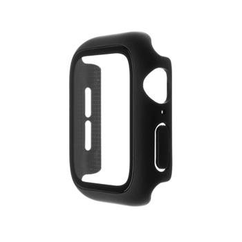 Ochranné púzdro FIXED Pure+ s temperovaným sklom pre Apple Watch Series 7 45mm, čierne